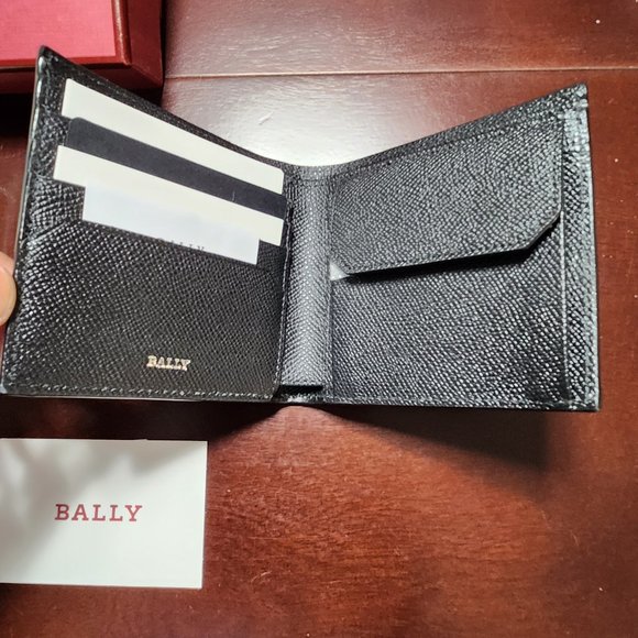 Bally Logo Plaque Leather Wallet - Picture 4 of 7